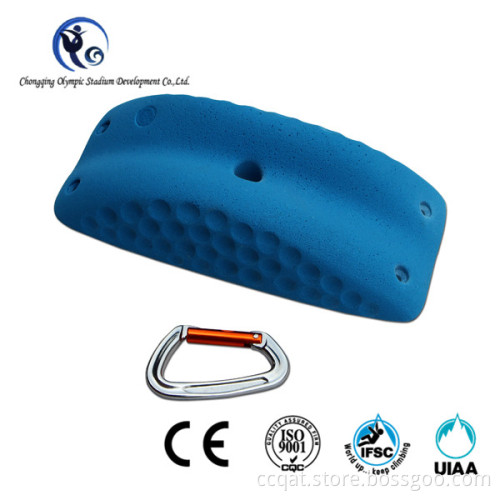 Fine quality resin holds for wall speed climbing